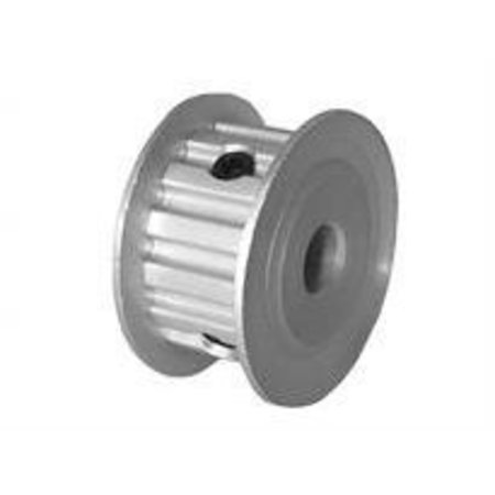 B B MANUFACTURING 14XL037-3FA3, Timing Pulley, Aluminum, Clear Anodized 14XL037-3FA3